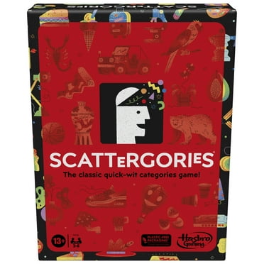 Classic Scattergories Game, Party Game for Adults and Teens Ages 13 and up