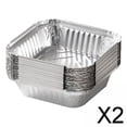 thumbnail image 1 of 2x Accesorios de Caja de Hojalata para Freidora de Aire, Recipientes de Hojalata para Freidora de Aire, Latas para Magdalenas, Sartenes, Hojas para Pa 2 piezas, 1 of 4
