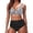 C982/Black, variant on XIYON Bikini Sets For Women Retro Striped High Waisted Bathing Suit Racerback Bikini Swimsuits Beach Vacation Clothes