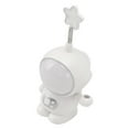 thumbnail image 3 of Astronaut Night Light 3W 5V LED Lamp USB Charging Pencil Sharpener Home Decoration White, 3 of 12