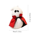 thumbnail image 3 of Halloween Devil Ghost Plush Doll, 5.51 in Cute Spooky Stuffed Character Toy, Soft Quirky Plushie for Kids, Party Decor, Creepy Cute Room Display and Halloween Gift，C, 3 of 6
