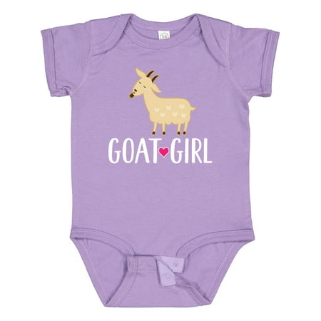 

Inktastic Goat Girl Farm Animal Gift Baby Girl Bodysuit