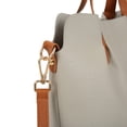 thumbnail image 5 of NOKIO Female One-Shoulder Tote Bag, Ladies One-Shoulder Convertible Bag Fashion Simplicity Bag Women Leather Color Crossbody Bag Zipper Bag Shoulder Bag Hand Bag, 5 of 8