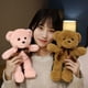thumbnail image 4 of Muñeco de peluche de oso de 30cm y 16 estilos, muñeco de Animal de peluche suave, pequeño, rosa, gris, blanco, encantador, regalos de cumpleaños para niña y niño, 4 of 5