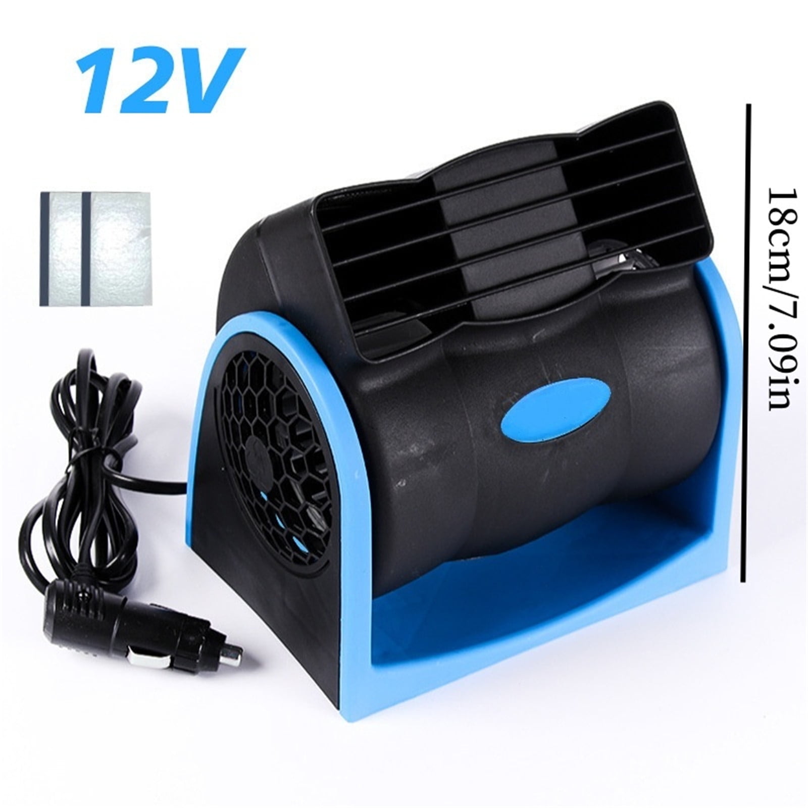 ZZERHUOO Car Interior Accessories Powerful Bladeless Air Conditioner Fan For Vehicles Quiet Fan With Adjustable Speed For Leather Seat for Car Interior Car Seats Interior Light Bulb Back Light Strip