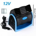 thumbnail image 3 of Powerful Bladeless Air Conditioner Fan for Vehicle Interior Quiet with Adjustable Speed Universal Car Accessory, 3 of 5