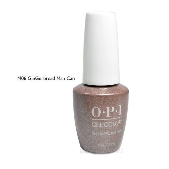 OPI GelColor Gel Polish - Shine Bright Collection - Gingerbread Man Can 0.5 oz - #HPM06