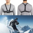 thumbnail image 7 of Chest Strap Mount Belt for Gopro Hero 12 11 10 9 8 7 6 Insta360 R X2 DJI OSMO Action Camera Harness for Go Pro Accessories, 7 of 7