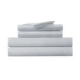 thumbnail image 3 of Serta Supersoft Cooling Bed Set, 7 Piece Reversible Bedding Comforter and Solid Sheet Set, Queen, Micro Chip Grey, 3 of 6