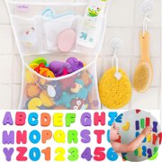 Foam Bath Letters & Numbers for Toddlers 1+, 36 PCS Non-Toxic EVA Floating Bathtub Toys, Educational Early Learning Bathtub Wall Stickers for Kids Baby, Stocking Stuffers & Party Favors