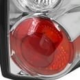 thumbnail image 5 of Spec-D Tuning Chrome Housing Clear Lens Tail Lights Compatible with 1994-2004 Chevy S10, 1994-2004 GMC Sonoma, 1995-2000 Isuzu Hombre, Left + Right Pair Assembly, 5 of 7