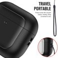 thumbnail image 4 of Durable Case for AirPods 4 & 5, Lightweight Shockproof Cover for AirPods 4th / 5th Gen Electroplating & leather Splicing Process Design, 4 of 6