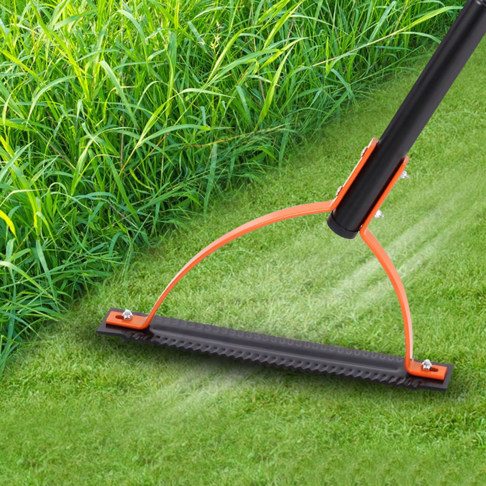 Manual Weed Grass Cutter, Double Edge Serrated Blade Manual