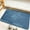 Blue-BU, variant on Bath Mat, Absorbent Rug, Quick Dry Non Slip Bathroom Floor Mat, Modern Solid Color Shower Room Toilet Entrance Carpet