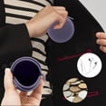 thumbnail image 6 of cpengpj Round Zipper Silicone Coin Purse Earphone Bag, Zipper Pocket Bag Keychain Round Coin Pouch with Wrist Lanyard, 6 of 6