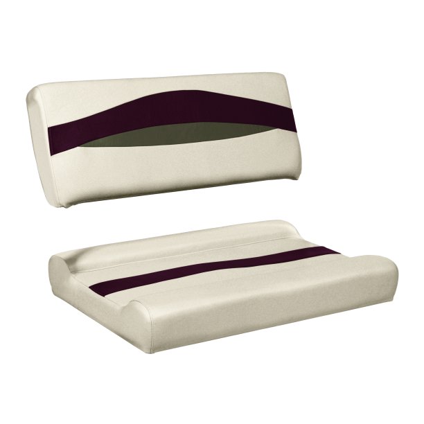 Wise BM1152989 Premier Series Pontoon FlipFlop Seat Cushion Set