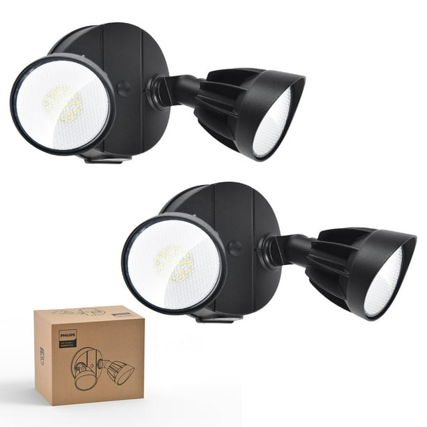 Bombilla LED de seguridad Philips, 44 W, 3500 LM, 5000 K, paquete de 2