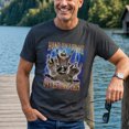 thumbnail image 4 of Jollimate Hold On Let Me Overthink This Shirt, Funny Raccoon Graphic Tee, Humorous Gift for Men, 4 of 6