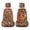 Autumn Camo Pattern, variant on XYZCANDO UTV Seat Covers for Breathable, Camouflage Pattern Full Protection UTV Seat Covers with Headrest Covers for Rhino 700 660 450 Polyester Fabric