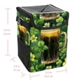 thumbnail image 5 of Saint Patrick's Day Foldable Car Garbage Can with Lid, Leak-proof Mini Trash Can, Hanging Storage Bag - Trash Can for Car, 5 of 6