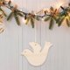 thumbnail image 5 of Colgantes decorativos navideños Sincero de madera - Juego de 50, 5 of 10