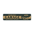 thumbnail image 2 of Grandpa Classic Car Garage Novelty Decor, Metal Wall Sign - 4x18 Inches, 2 of 4