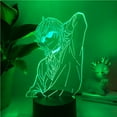 thumbnail image 4 of Lámpara De Noche 3D Personaje De Anime Luz Con Sensor 3D Control Táctil Colorido Luz De Noche Led 3D Para Dormitorio Sala De Estar Al Aire Libre Yuarrent HA013476-00, 4 of 7