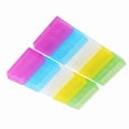 thumbnail image 2 of Caja de almacenamiento de plástico transparente multifuncional de 5 colores para baterías 18650 y 18350, 10 unidades, 2 of 14