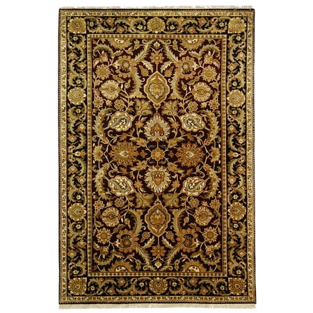 Safavieh Dynasty Granville Oriental Wool Area Rug, Burgundy/Black, 6' x 9'