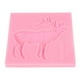 thumbnail image 5 of Christmas Deer Elk Molde de silicona para tartas, jabón, chocolate, caramelo, fondant, molde de cocina, herramienta para hornear (rosa), 5 of 7