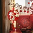 thumbnail image 5 of Holloyiver Chinese New Year Decorations, Spring Festival Door Pendant, Chinese Hanging Ornament with Tassel, Decoration for New Year Spring Festival Home Office Decorations, 5 of 6