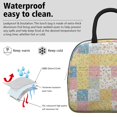 thumbnail image 3 of Womens Pioneer Flower Floral Print Pattern Lunch Box for Work,Insulated Lunch Bag for Women,Loncheras Para Mujer,Leakproof Adult Lunch Bag for Work,Beach,Travel,Picnic,Camping, 3 of 6