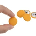 thumbnail image 4 of Uxcell 30pcs 32L Fabric Cloth Covered Button 20mm Metal Shank Round Sewing Buttons for Suits Dress Blouses, Yellow, 4 of 5