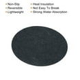 thumbnail image 4 of Uxcell 6" Round Plant Coasters Felt Pad Mat, Grey 6 In1 Set, 4 of 5