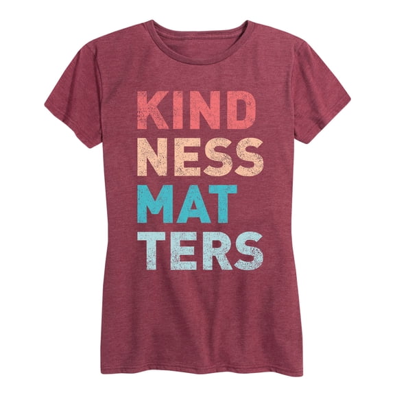 Instant Message - Kindness Matters - Women's Short Sleeve Graphic T-shirt