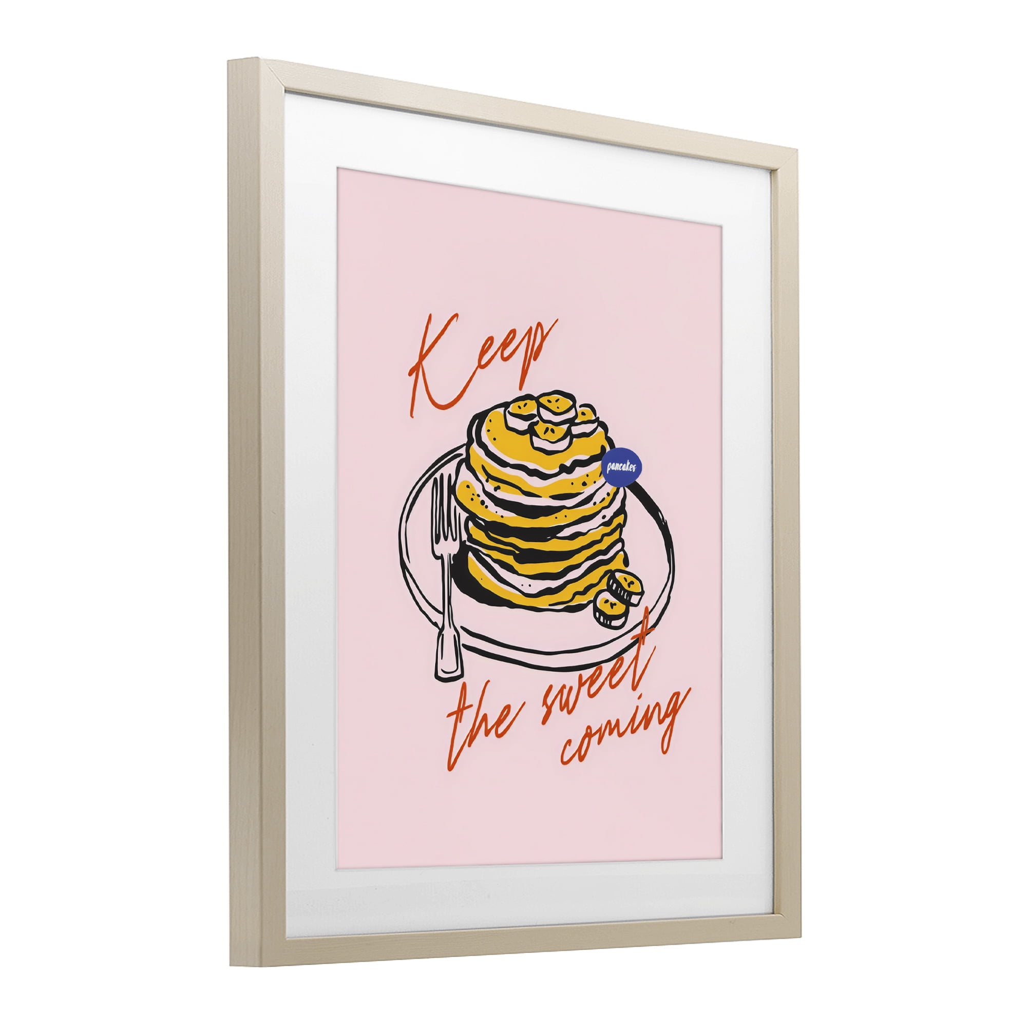 Stupell Industries Keep The Sweet Coming Birch Framed Print Under Glass, design by The Prints Vibe