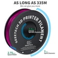 thumbnail image 5 of Geeetech 5pcs TPU Filament 1.75mm Flexible Soft 3D Printer Consumables pink, 5kg Spool (11 lbs.), Dimensional Accuracy +/- 0.03 mm, 5 of 7