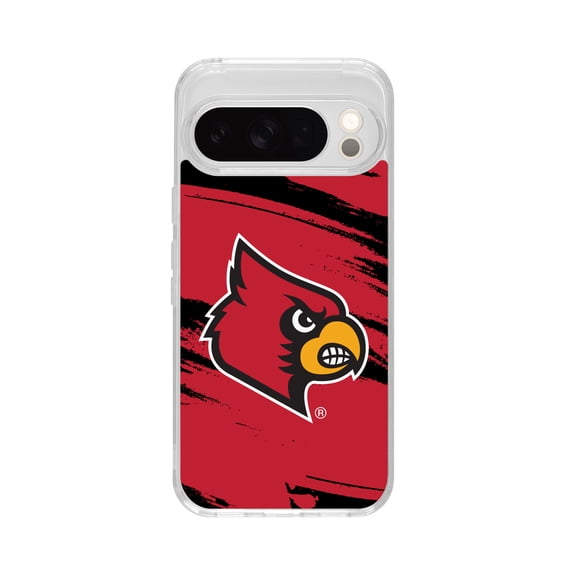 Louisville Cardinals HD Phone Case for Google Pixel 10 (Paint) by Affinity Bands