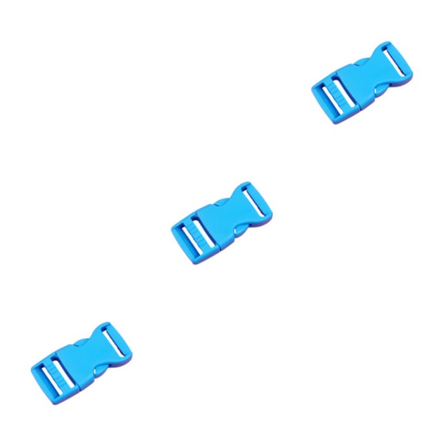 Baohd 10x Convenient Release Buckle For Quick And Effortless Clasp Belt Buckles Buckle Strap Hook Buckle lake blue 3Set