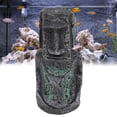 thumbnail image 4 of Decoración de Acuario, estatua de piedra de imitación de Isla de Pascua, retrato romano antiguo de resina, retrato de Isla de Pascua, 4 of 11