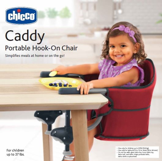 chicco caddy portable hook on chair