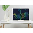 thumbnail image 4 of 20 Inch Rechargeable LCD Electronic Drawing Board Colorful Writing Board Graffiti Handwriting Board Drawing Board,Black, 4 of 8