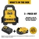 thumbnail image 2 of Amplificador de batería DEWALT DXAE20VBBK con batería 20V XR 5AH, 2 of 6