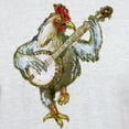 thumbnail image 3 of CafePress - Banjo Chicken T Shirt - Men's Classic Graphic T-Shirt, 3 of 4