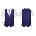 thumbnail image 3 of YUUMIN Mens Tuxedo Novelty T-Shirt Short Sleeve Suit Vest 3D Tie Printed Shirt Top Party Wedding Blue S, 3 of 6