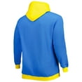 thumbnail image 3 of Men's Mitchell & Ness Powder Blue/Gold Los Angeles Chargers Big & Tall Big Face Pullover Hoodie, 3 of 3
