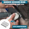 thumbnail image 4 of compatible Cutter Head Metal Bottom Clipper Blade compatible Wahl Electric Shaver_Perfect Gift, 4 of 5