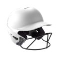 thumbnail image 1 of Casco Deportivo Mizuno F6 para Softbol Fastpitch con Máscara Blanco Talla S/M, 1 of 4