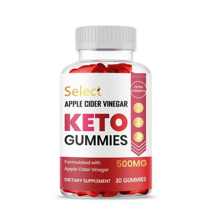 Select Keto ACV Gummies, Official SelectKeto Maximum Strength (1 Pack)