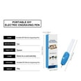 thumbnail image 4 of Portable Battery-Powered Engraving Pen – Stainless Steel Tip for DIY Crafting & Decorative Patterns, 4 of 9
